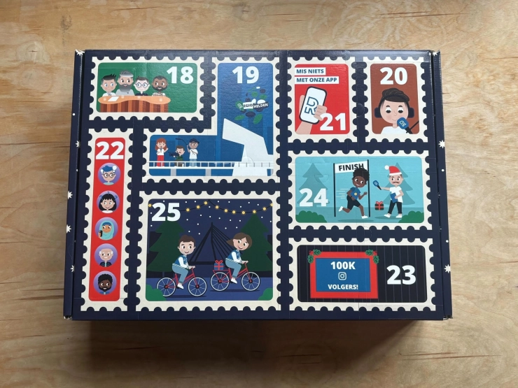 Wat zit er in jouw kerstpakket? – Partybus voor AT5, muziek bij Banijay en creatief pakket van RTV Rijnmond