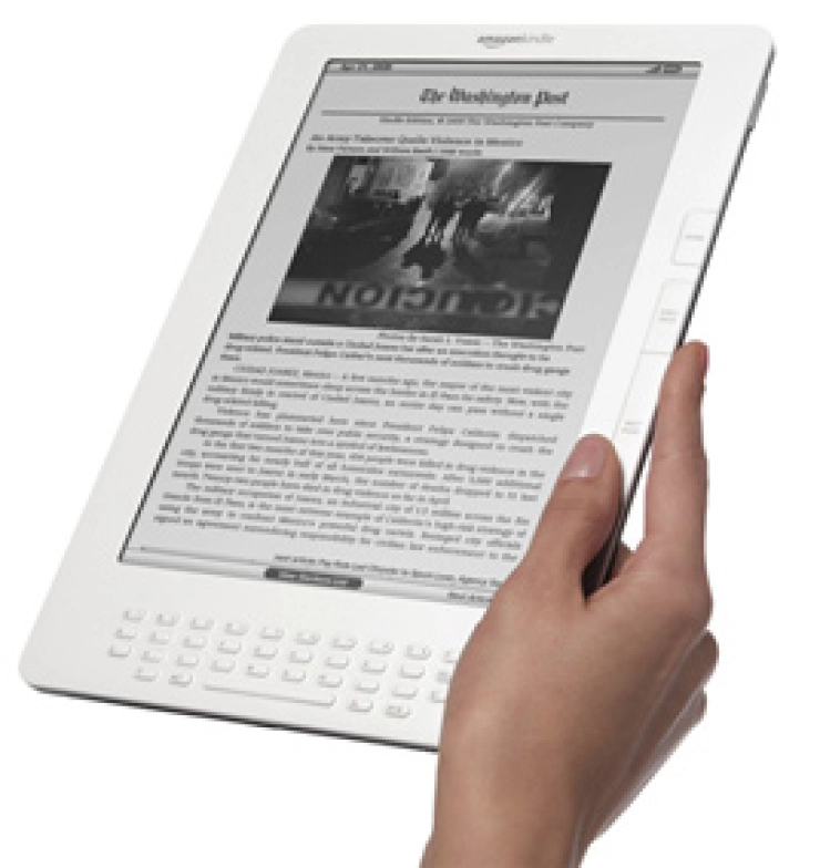 Meer details Kindle DX