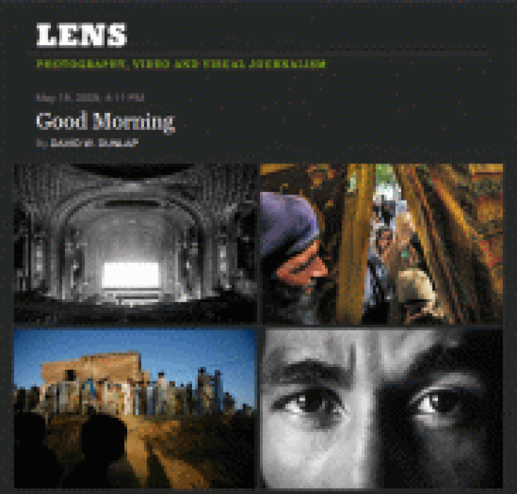 New York Times komt met fotografieblog Lens