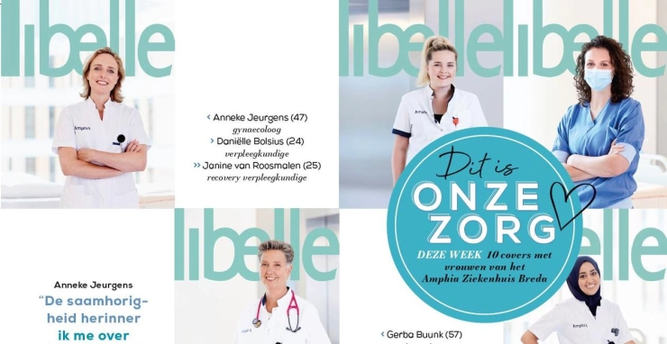 Libelle maakt zorgmedewerkers gasthoofdredacteur