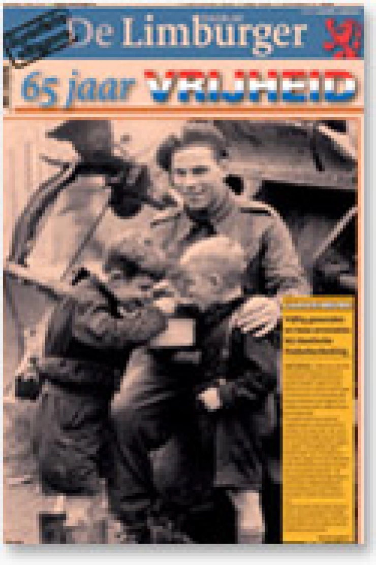 Alleen Limburg had krant op 5 mei