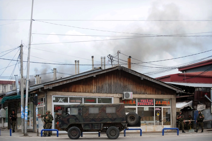 Journalist uren vast in Macedonië
