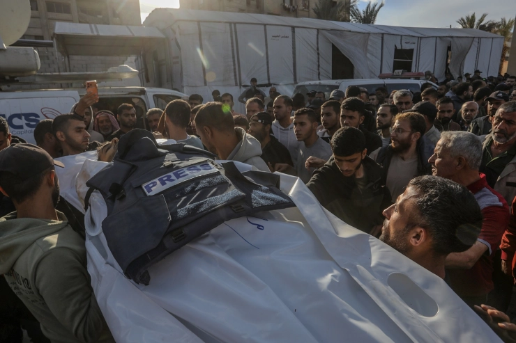 Palestijnen melden dood journalist Mahmoud Wadi door Israëlische droneaanval