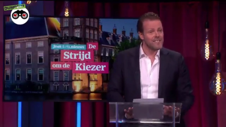 Cabaretier Martijn Koning roast na Thierry Baudet ook Eva Jinek