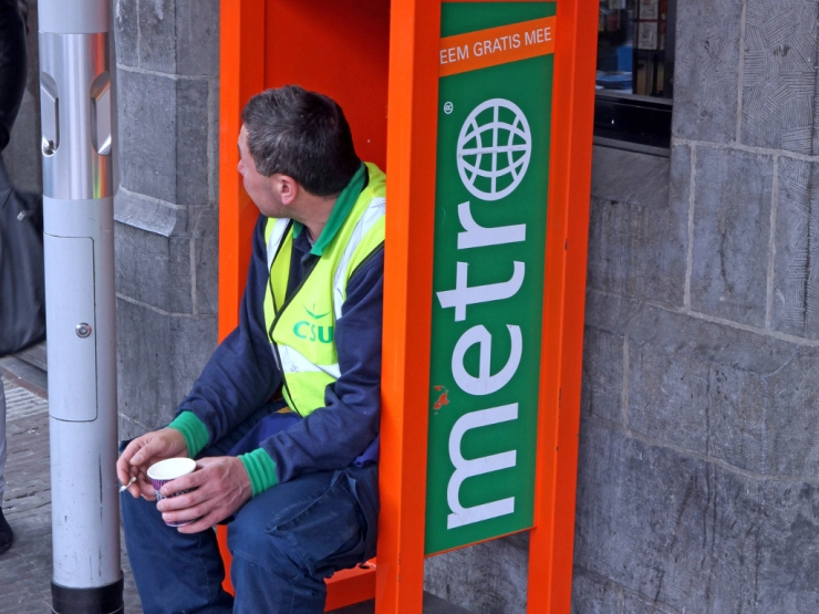 Voorlopig geen nieuwe printedities van Metro