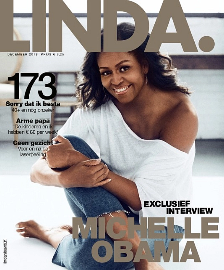 Tijdschrift LINDA. voor het eerst zonder cover met Linda de Mol