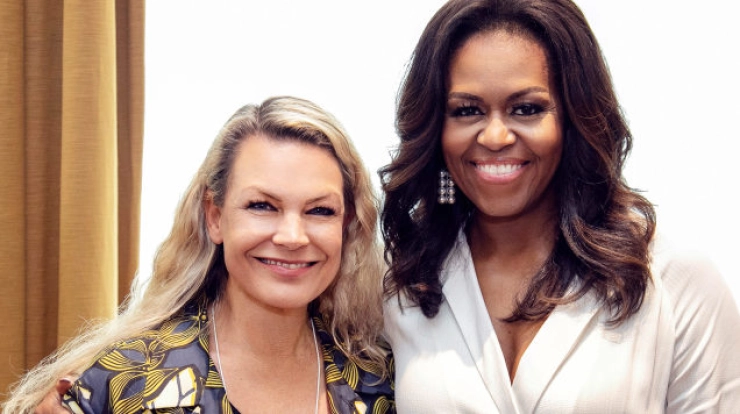 LINDA. strikt Michelle Obama