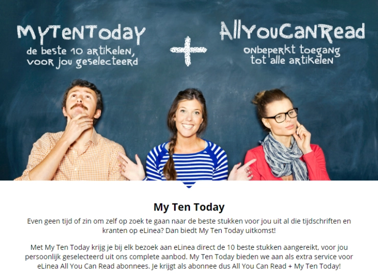 eLinea komt met nieuwe functie