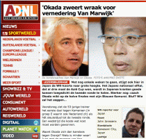 Nep-artikelen over WK op AD.nl