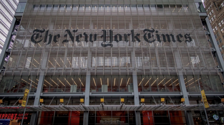 New York Times sleept Pentagon opnieuw voor de rechter om persbeperkingen