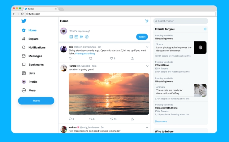 Twitter-jas: nieuwer niet altijd beter