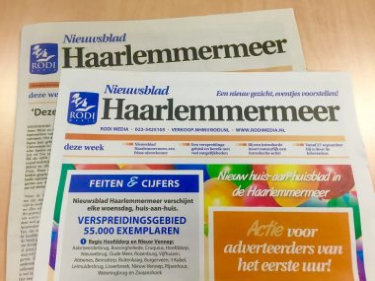Nieuwe lokale krant voor Haarlemmermeer