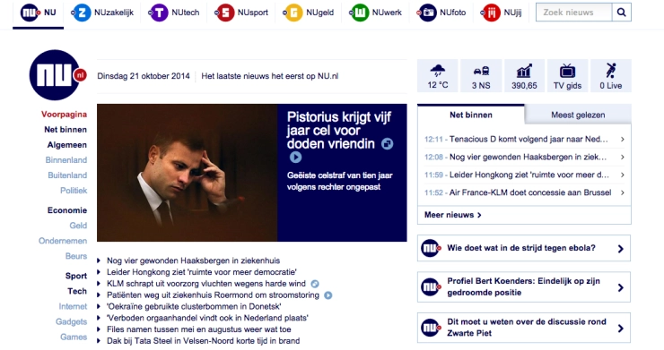 Nieuwe site NU.nl woensdag live