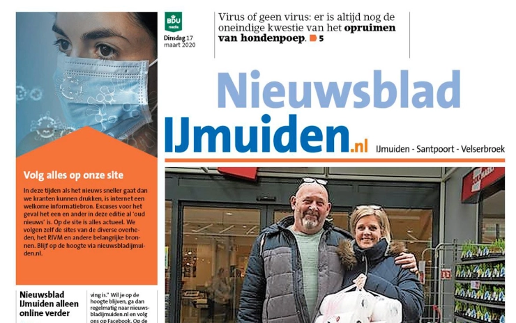 BDU zet opnieuw mes in lokaal portfolio; Nieuwsblad IJmuiden online verder