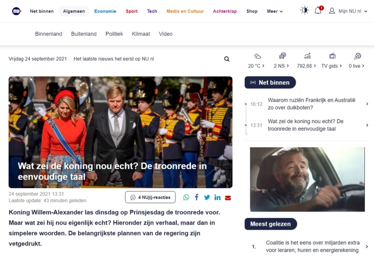 NU.nl experimenteert met begrijpelijke taal