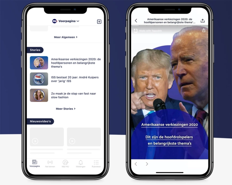 NU.nl giet nieuws in interactieve verhaalvorm