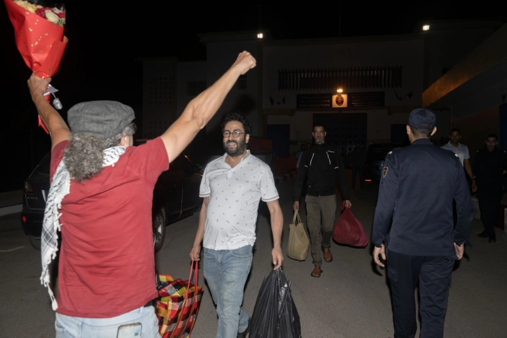 Marokkaanse journalisten die gratie hebben gekregen geconfronteerd met bedreigingen