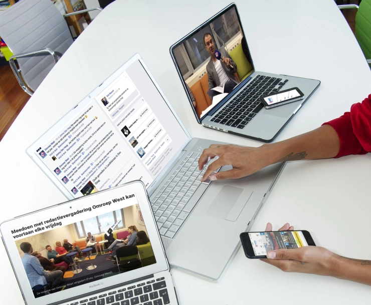 Omroep West vergadert niet meer live op Facebook