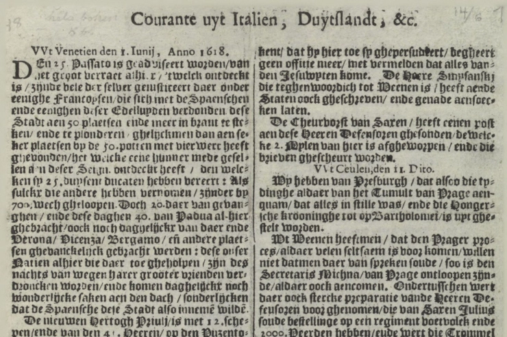 Oudste krant van Nederland digitaal te lezen