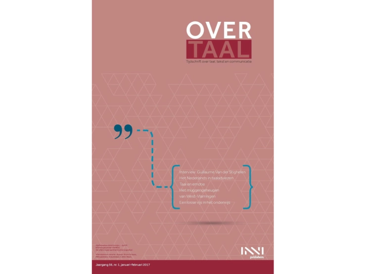 Taaltijdschrift Over Taal stopt na 56 jaar