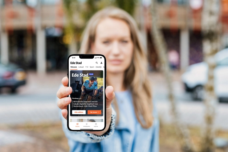 BDUmedia lanceert betaalde volledig digitale lokale krant Ede Stad Plus