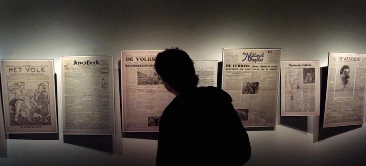 Tentoonstelling Stripjournalistiek aangepast