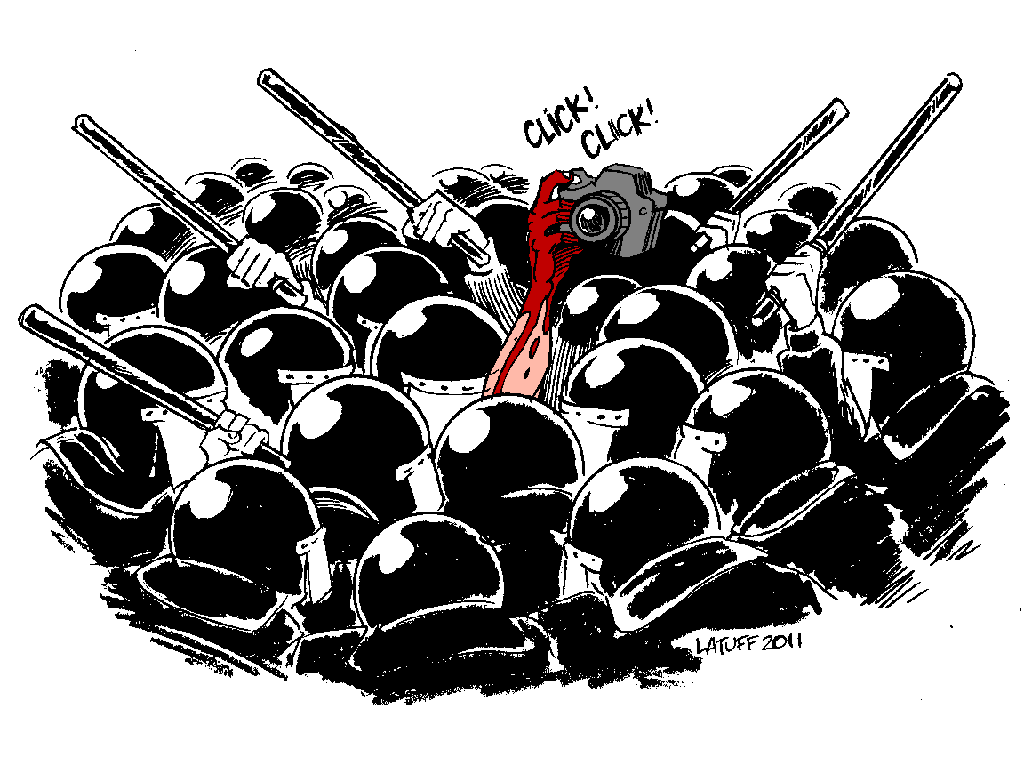 Arabische journalisten ondertekenen verklaring mediavrijheid