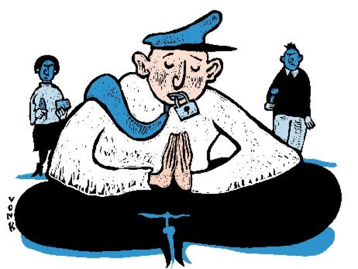 ‘Meld het ons! De politie doet het niet meer’