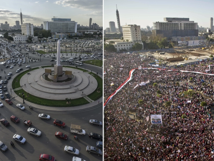 Egyptische autoriteiten arresteren cartoonist om herdenkingsvideo van opstand