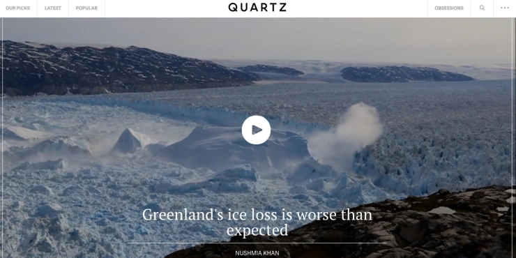 Nieuwsplatform Quartz draait voornamelijk op sociale media