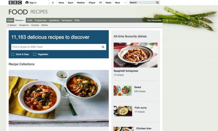 BBC schrapt recepten in bezuinigingsronde