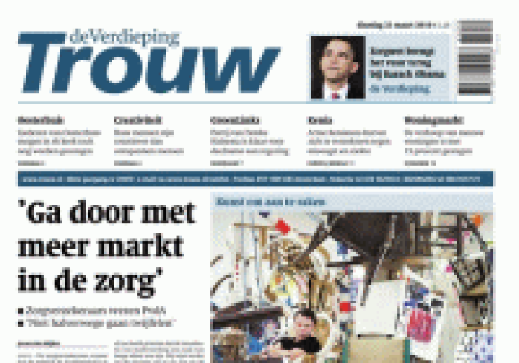 Nieuwe jas en inhoud voor Trouw