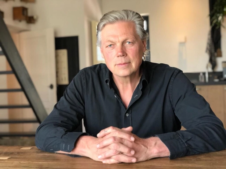 Roelof Hemmen nieuwslezer bij 538 Ochtendshow met Frank Dane