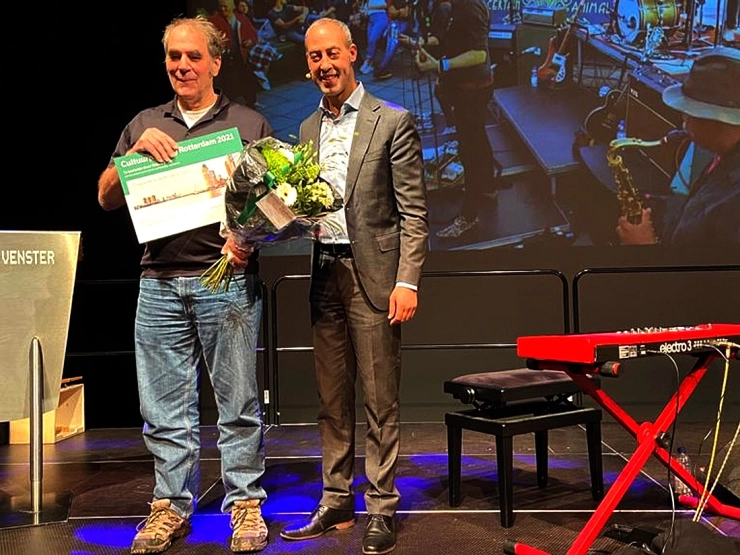 Rotterdamse Cultuurpenning voor radiomaker Roland Vonk