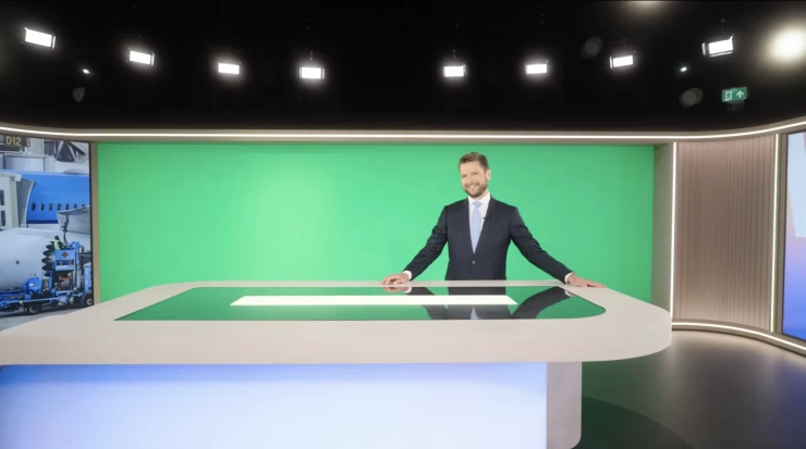 RTL Nieuws presenteert eerste uitzending vanuit vernieuwde studio
