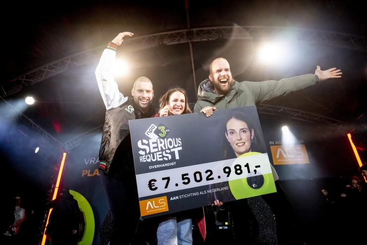 Serious Request-opbrengst 2023 is meer dan laatste 6 jaar