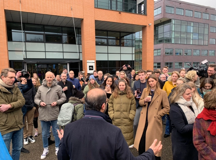 RTL Nieuws wijst voorstel  loonsverhoging af, personeel voert actie