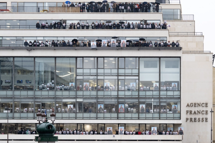 Frankrijk: journalisten van persbureau AFP gaan 24 uur staken