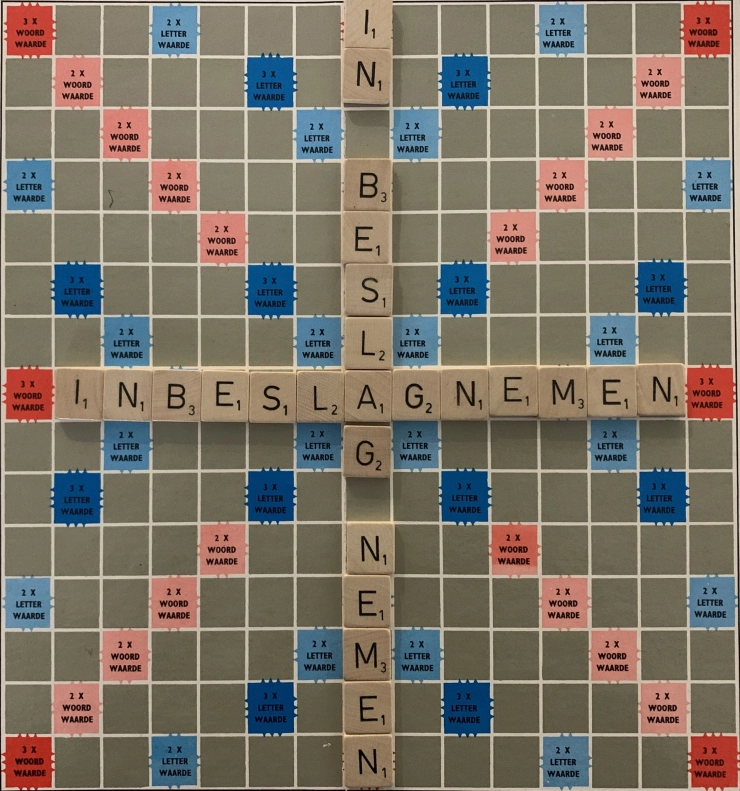 Taaltip: in beslag nemen / inbeslagnemen