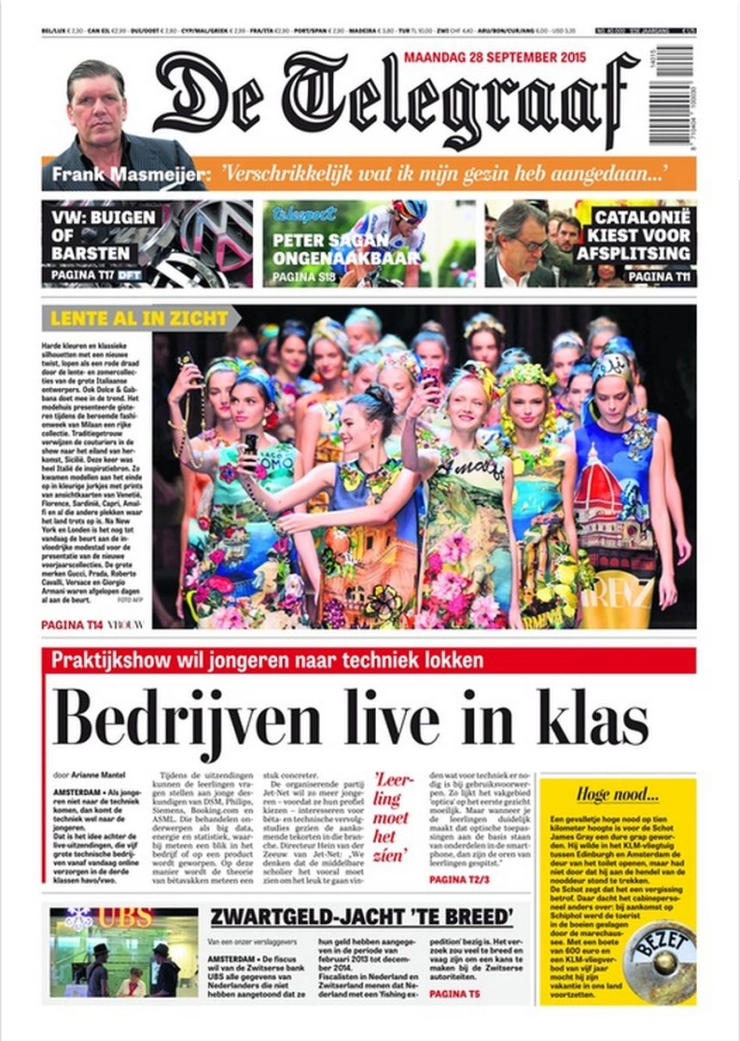 Vernieuwde Telegraaf gelanceerd