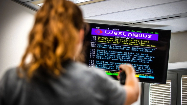 Omroep West behoudt Teletekst na fel protest: ‘Nog nooit ontving ik zoveel mails en brieven’