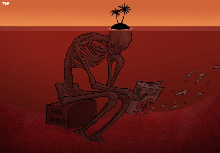 De wereld volgens cartoonist Tjeerd Royaards