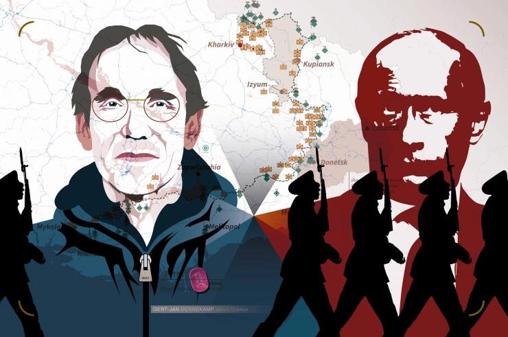 Gert-Jan Dennekamp: ‘Met tranen in mijn ogen laat ik Oekraïne soms achter’