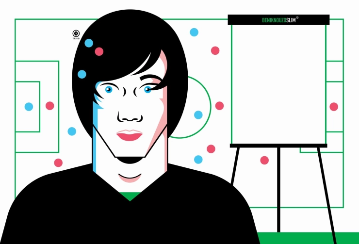 Driekoppige hoofdredactie voor Voetbal International