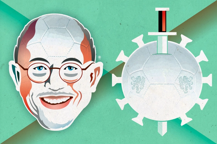 Voetbaljournalist Willem Vissers heeft zin in het EK: ‘Tussen laatste fluitsignaal en deadline zitten vaak nul minuten.’