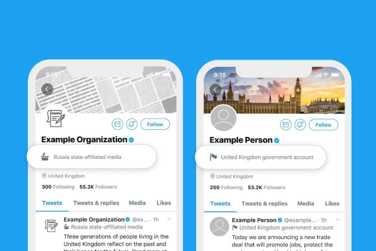 Twitter stopt met aanbevelen accounts staatsmedia aan gebruikers
