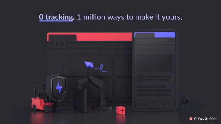 Vivaldi: browser met onzichtbaarheidsmantel