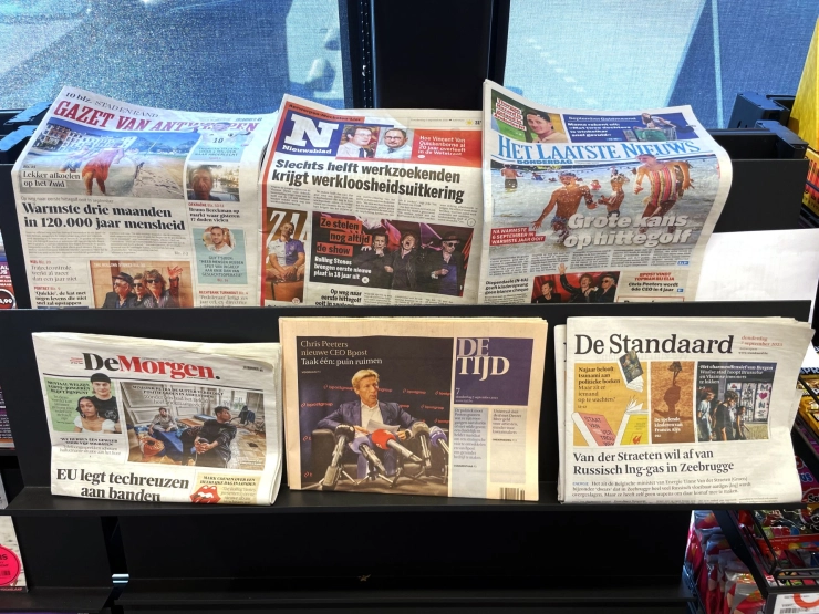 Reorganisatie bij Mediahuis: Integratie redacties Nieuwsblad en Gazet van Antwerpen