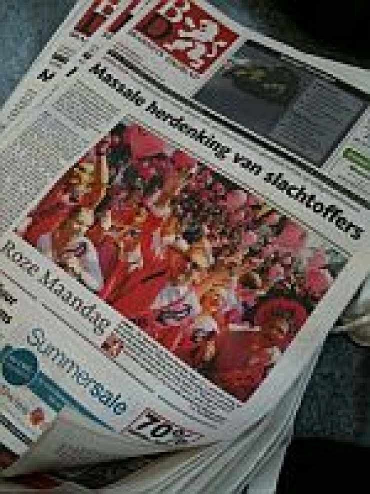 Excuses van BD voor misplaatste foto