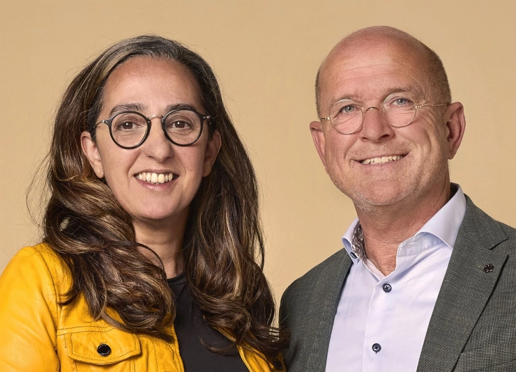 Zakia Guernina en Roel Burgman nieuwe tweekoppige directie VPRO